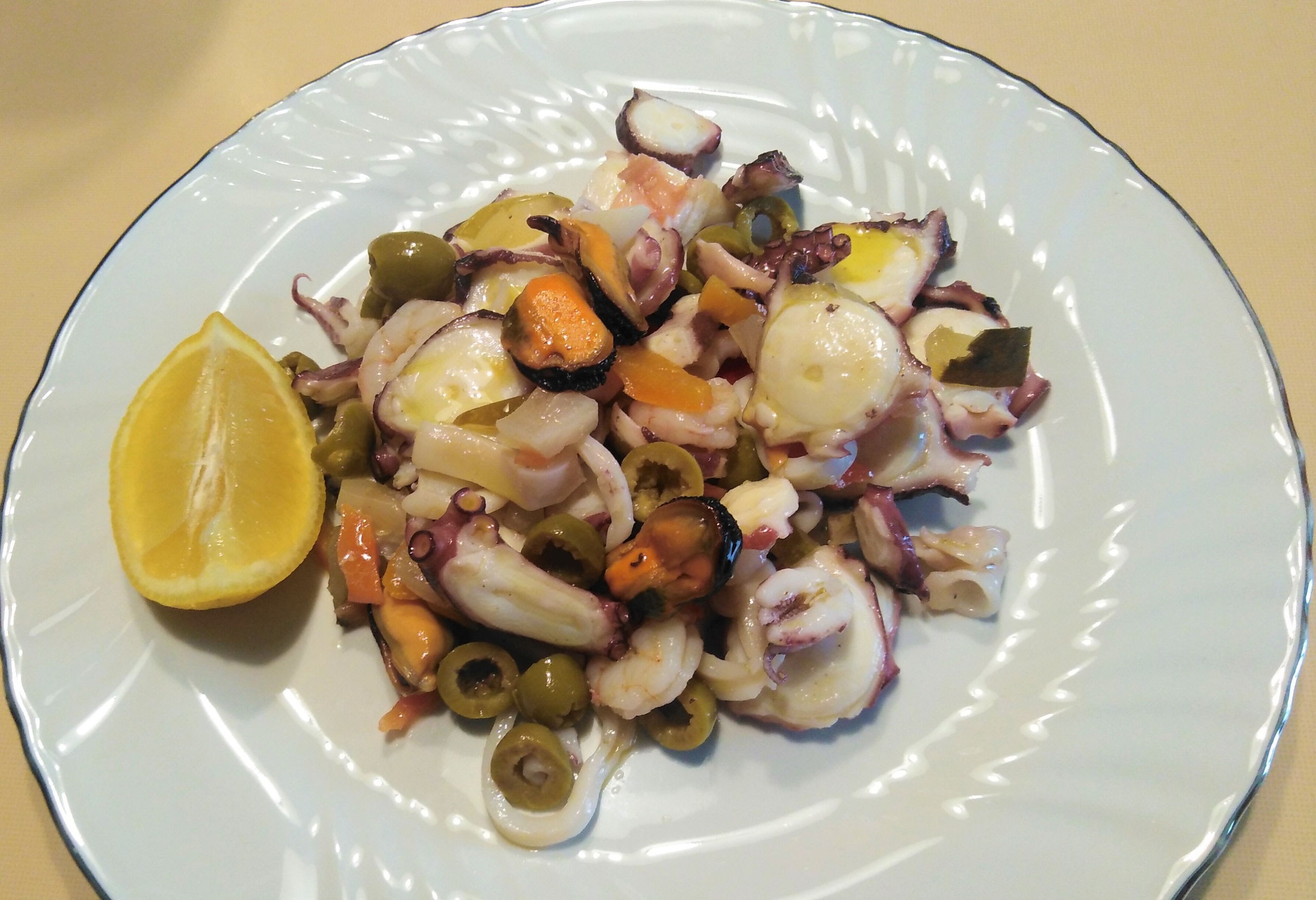 Insalata di mare antipasto perfetto I viaggi del Goloso