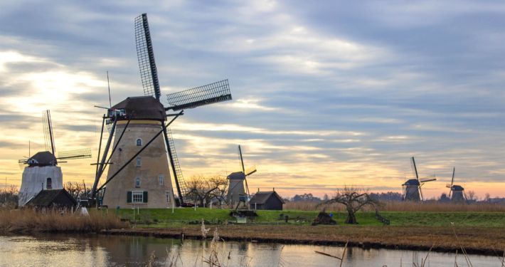 I mulini a vento di Kinderdijk